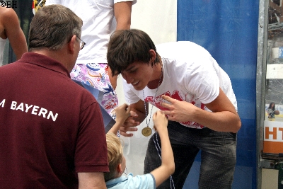 Siegerehrung 200m Freistil